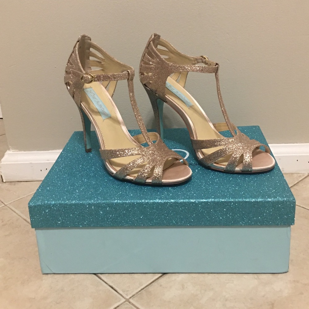 Blue by Betsey Johnson heels
